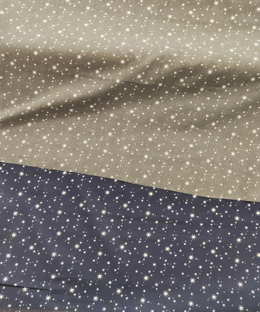 Star So Bright Polycotton Grey