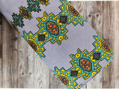 Aztec Cotton Jersey