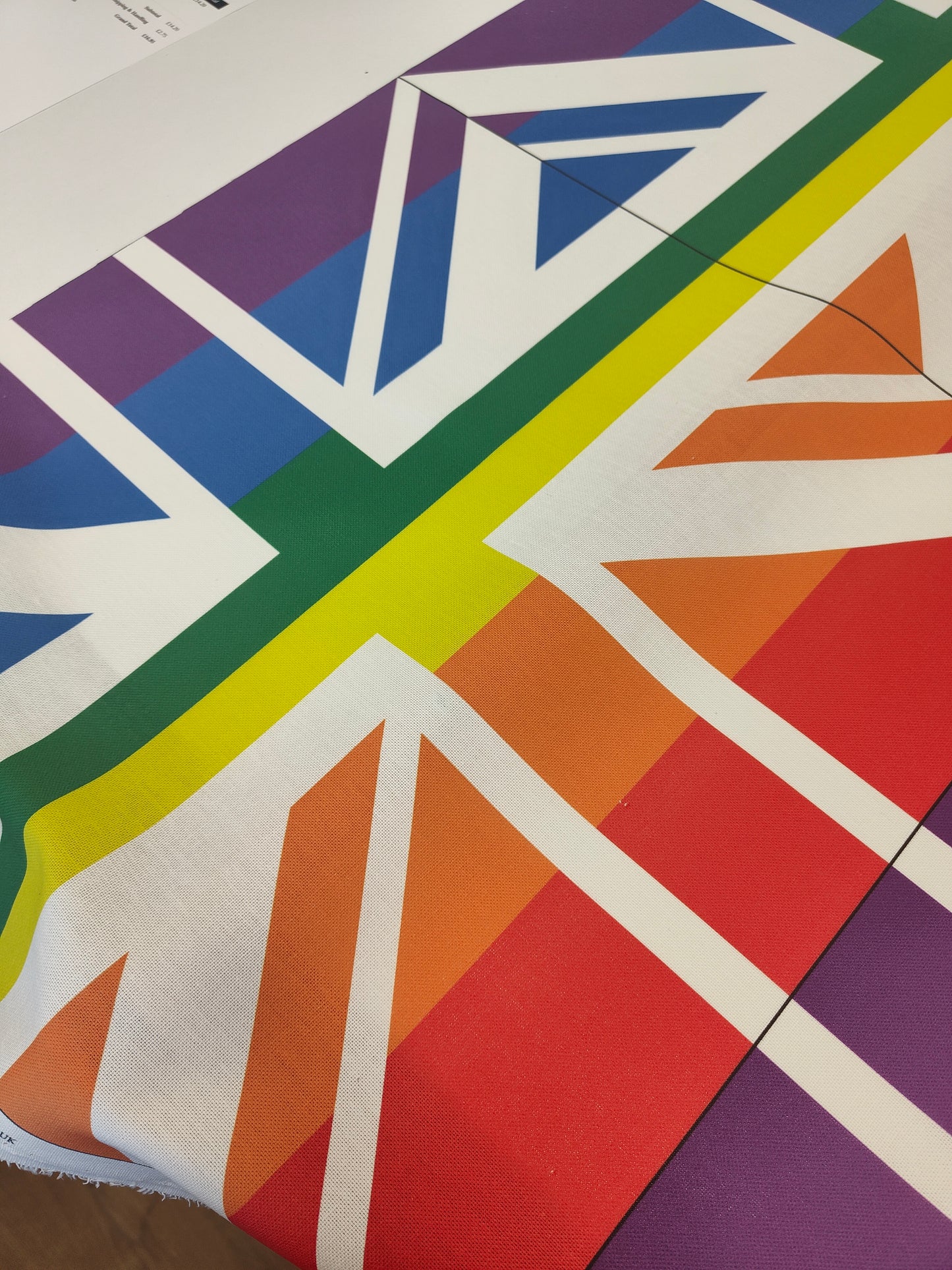 Cotton Union Jack Panel