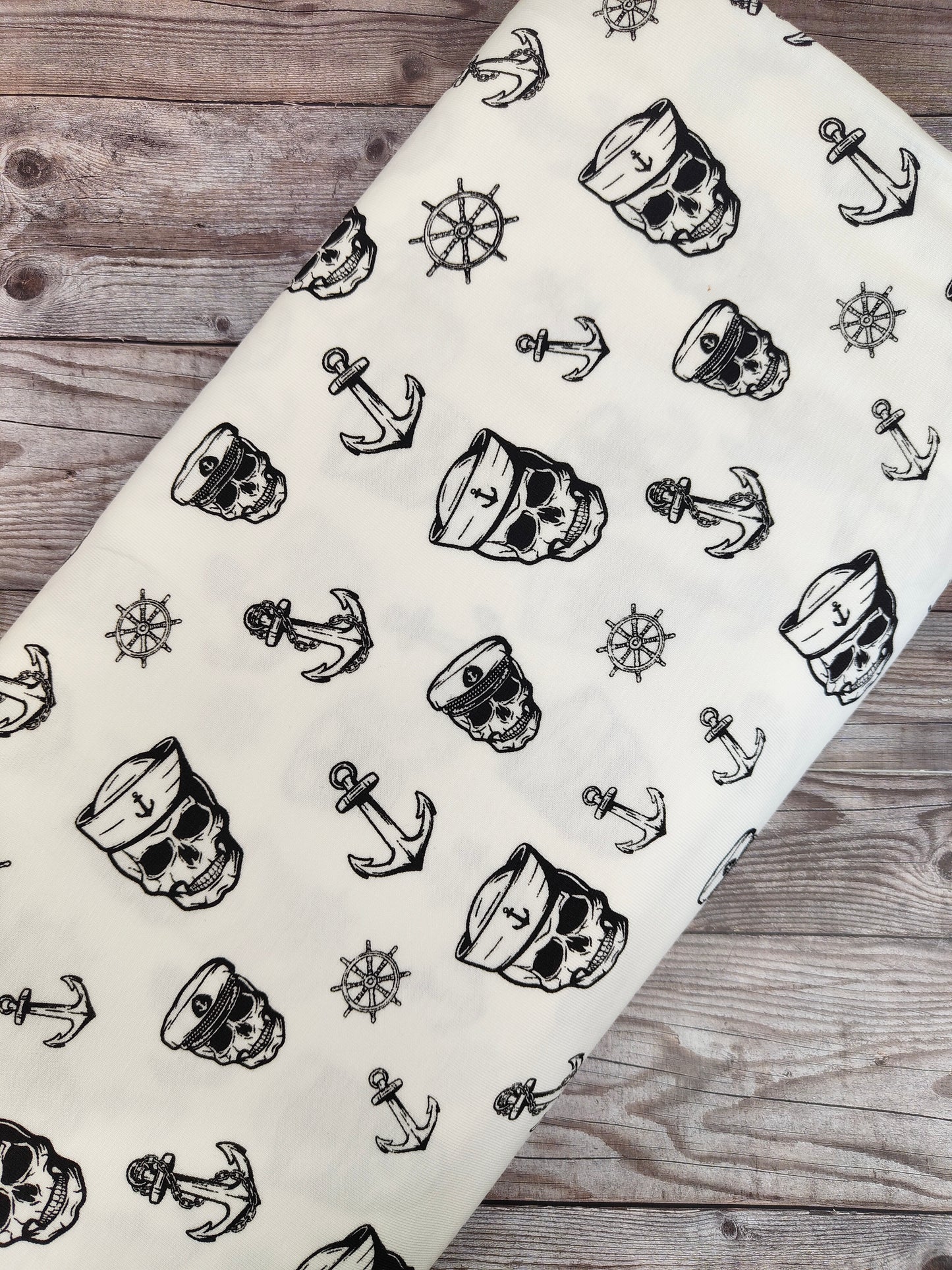 Skulls Ahoy Cotton Jersey