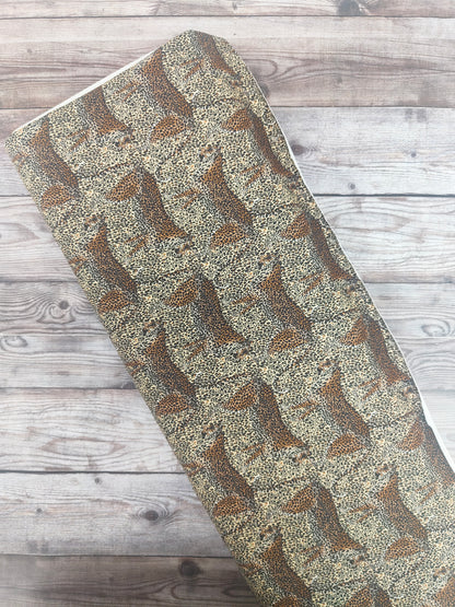 Leopard in the Print Cotton Jersey