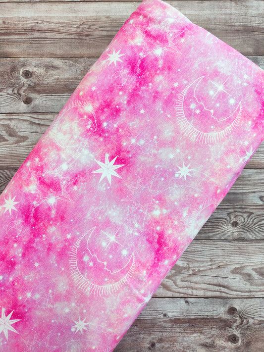 Moon & Stars Cotton Jersey