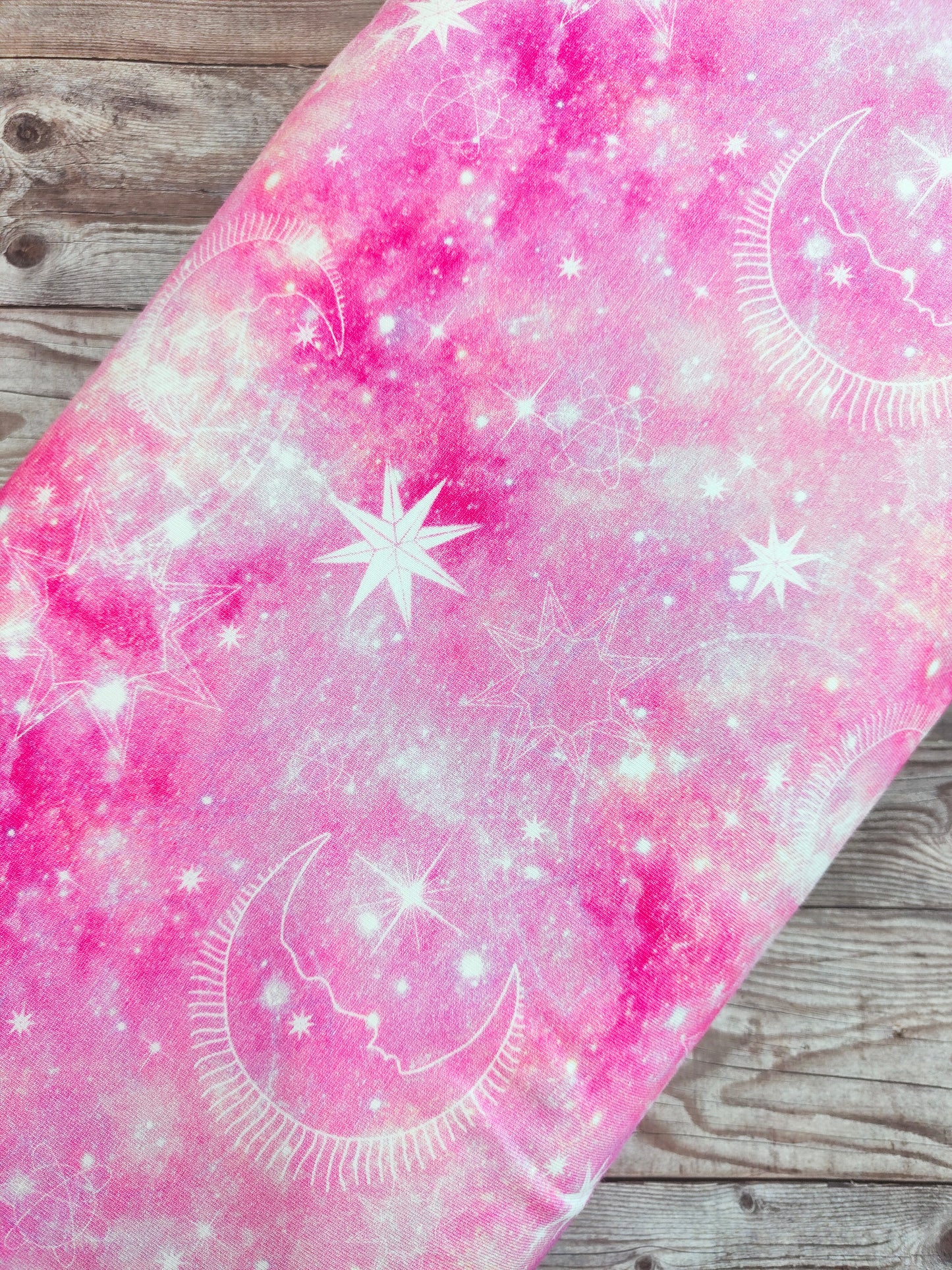 Moon & Stars Cotton Jersey