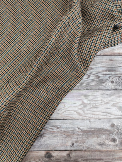 Ditsy Dogtooth Wool Blend