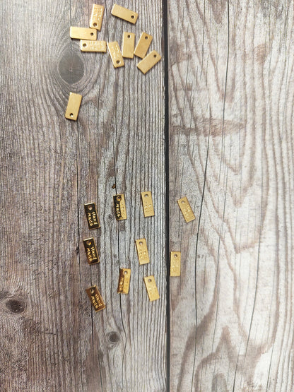 Gold Handmade Charm