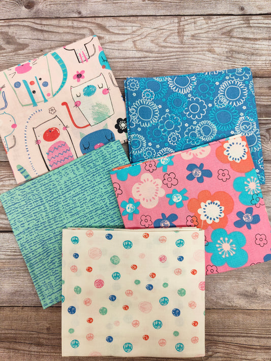 Furry Friends Fat Quarters Bundle