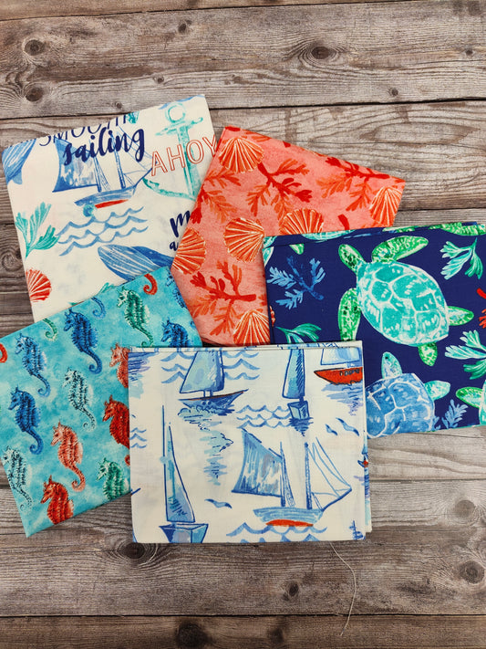 Seas the Day Fat Quarters Bundle