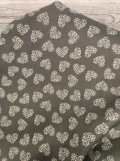 Leopard Heart Cotton