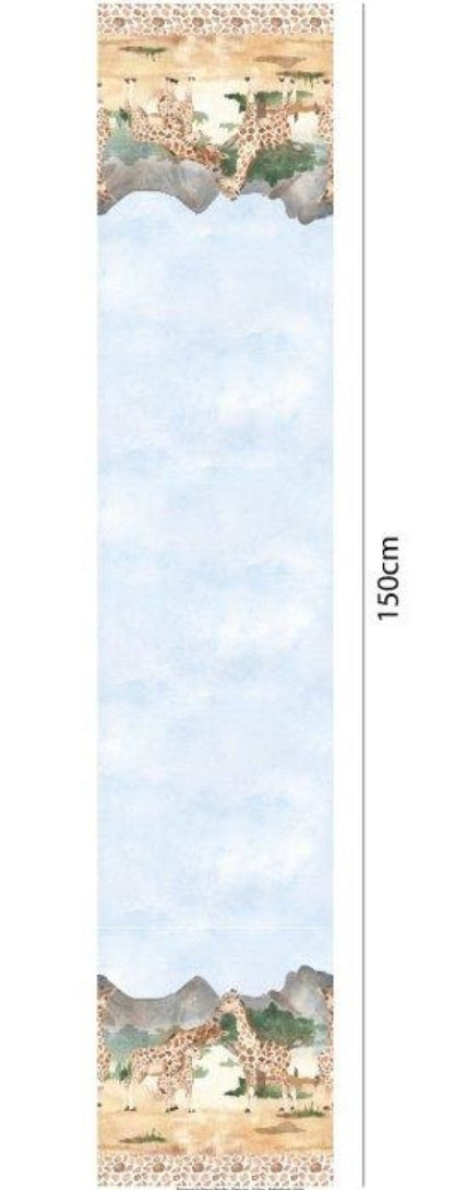 Giraffe Double Border Cotton Jersey