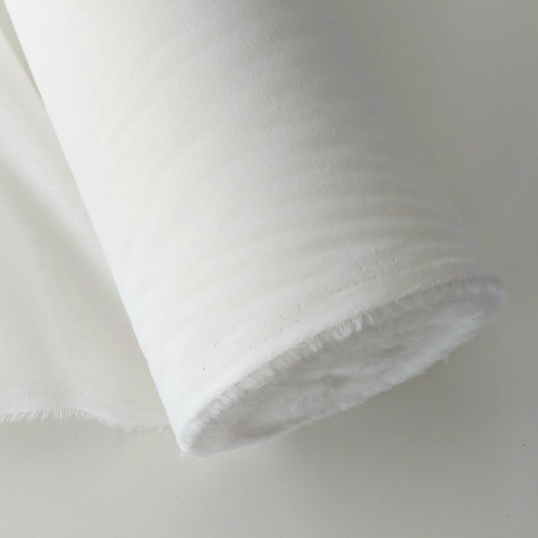 Woven Cotton Fusible Interfacing - White